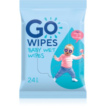 GoWipes Baby Wet Wipes Șervețele umede pentru nou-nascuti si copii - imagine 2